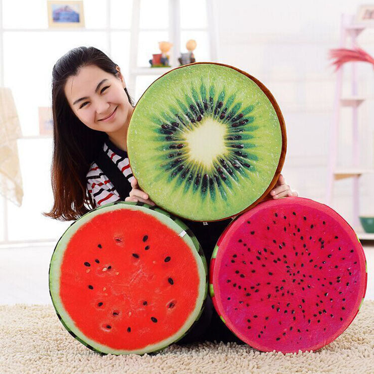 3D Delightful Fruit Cushion