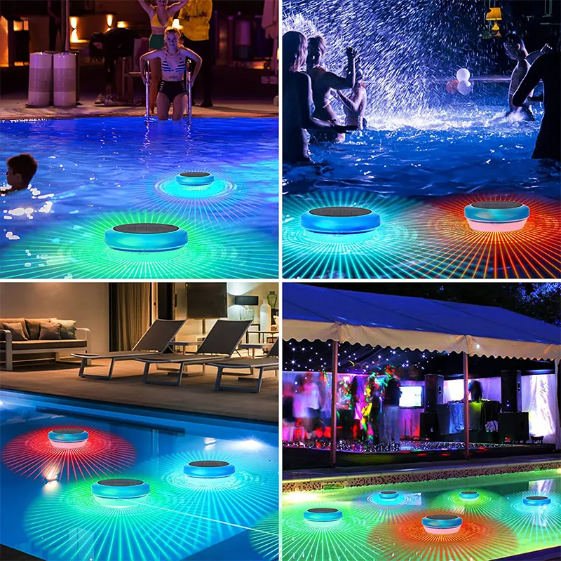 Solar RGB Floating Pool Light