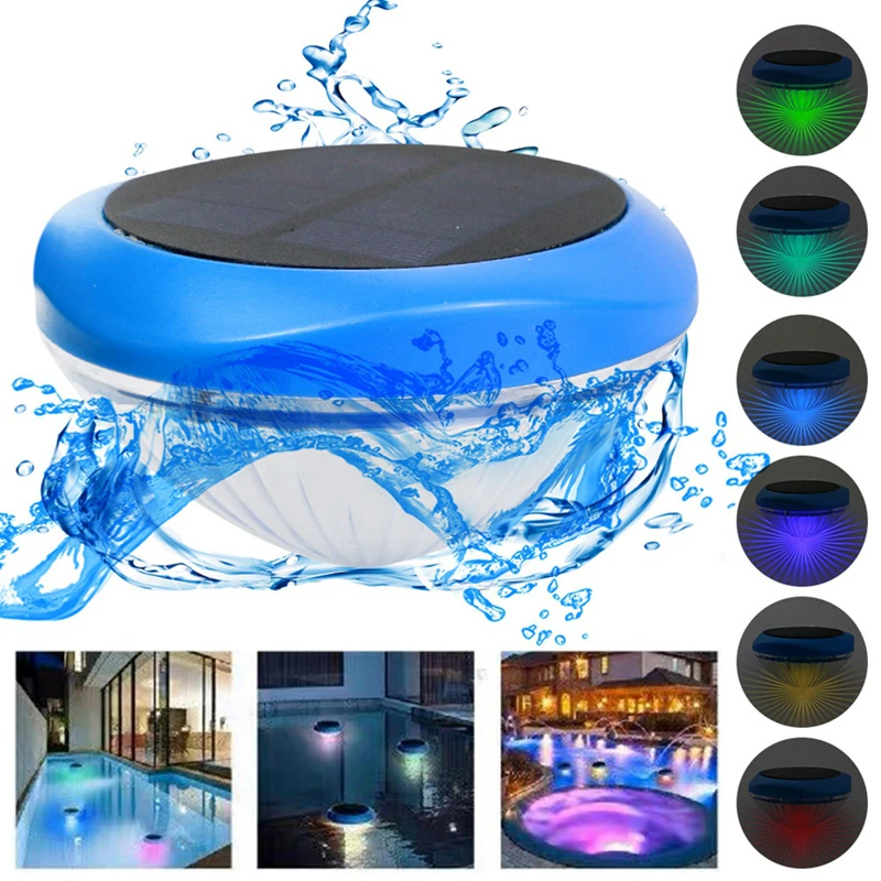 Solar RGB Floating Pool Light