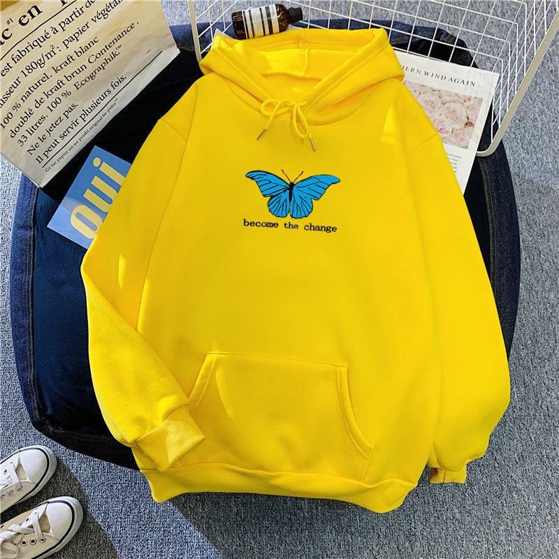 Butterfly Loose Fall-Winter Pullover