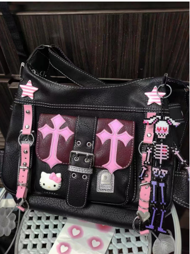 Hello Kitty Colorblock Chic Crossbody