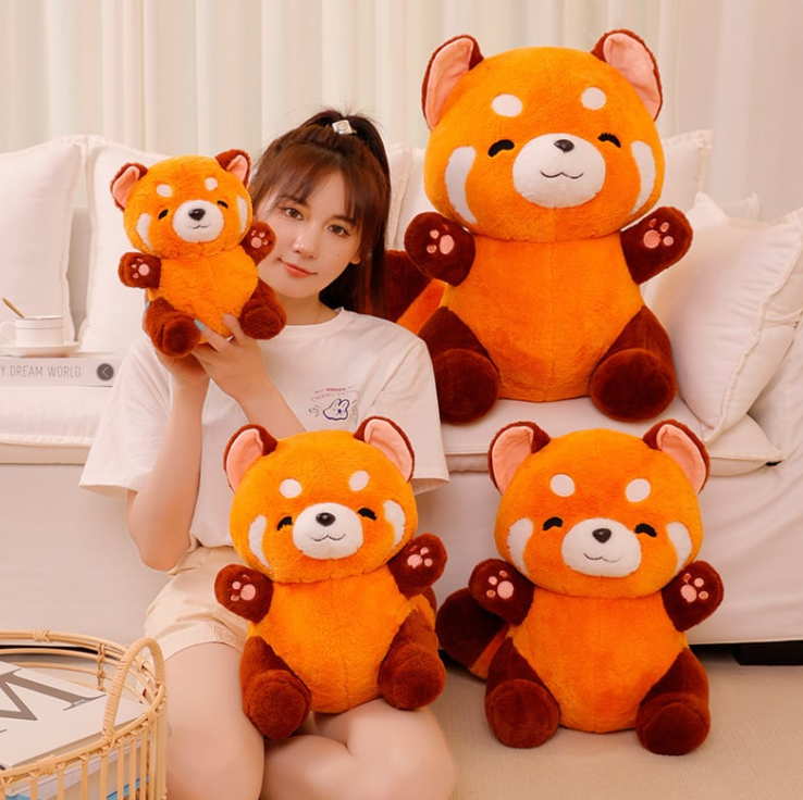 red panda Bear Cuddle Doll