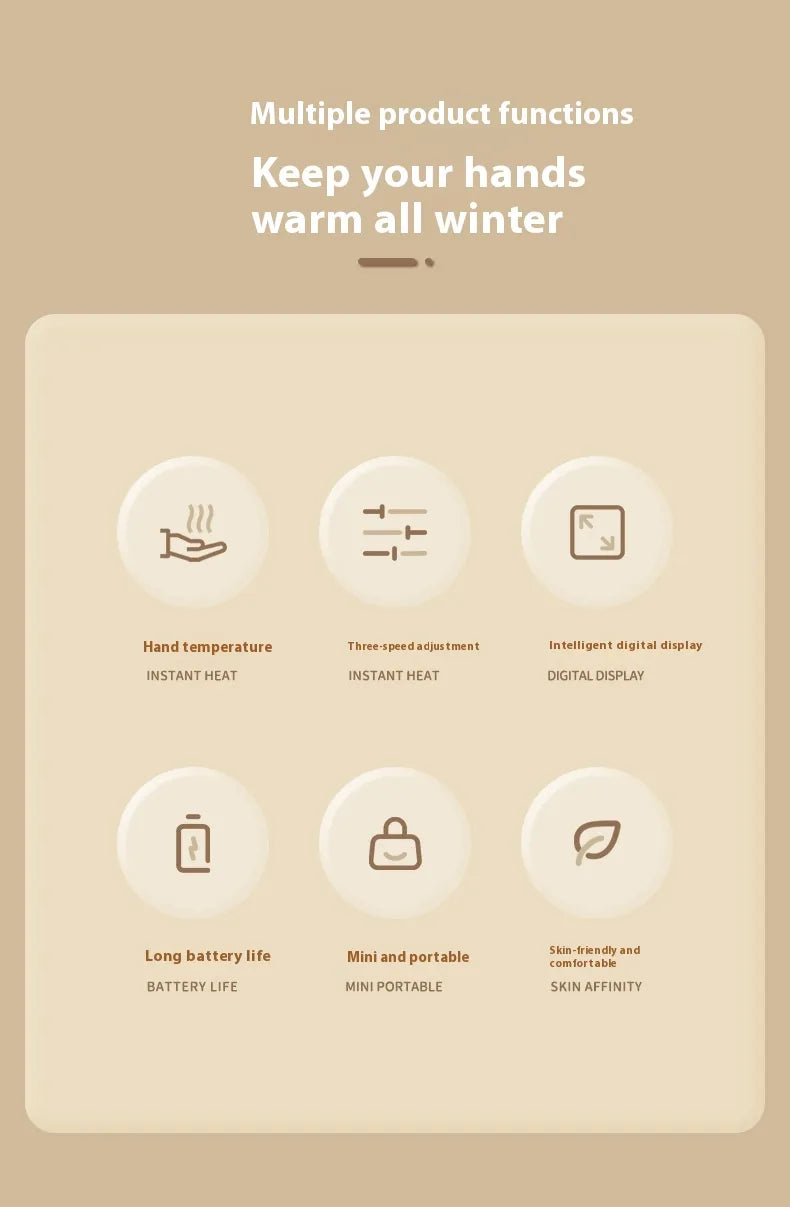 Compact Outdoor Hand Heater