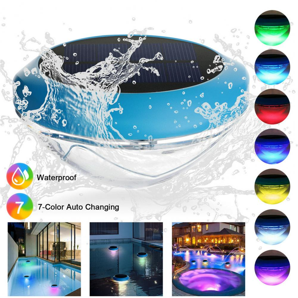 Solar RGB Floating Pool Light