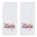SKL Home Patriotic 4th of July Retro America Americana Hand Towel (2-Pack)