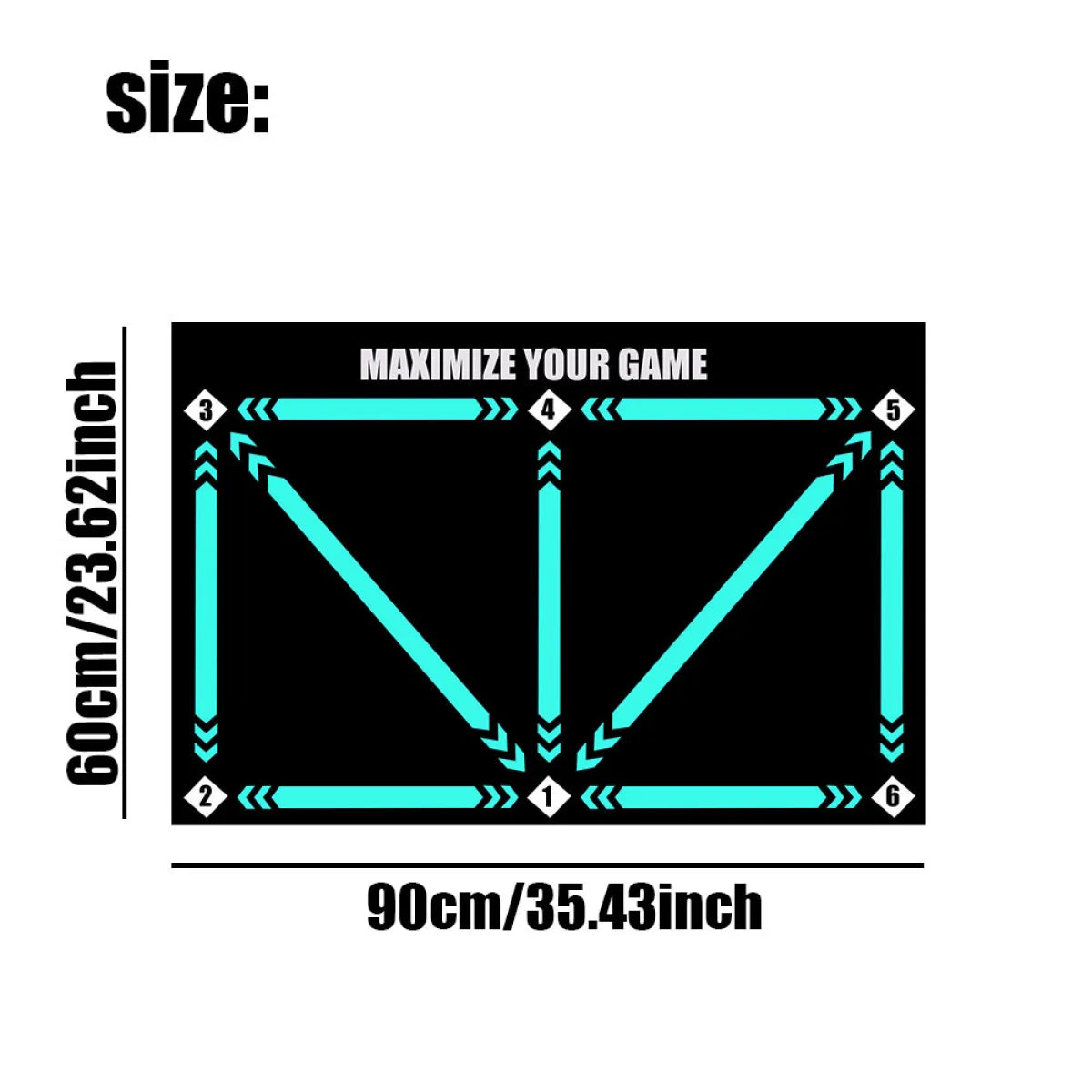 Home Football Practice Mat