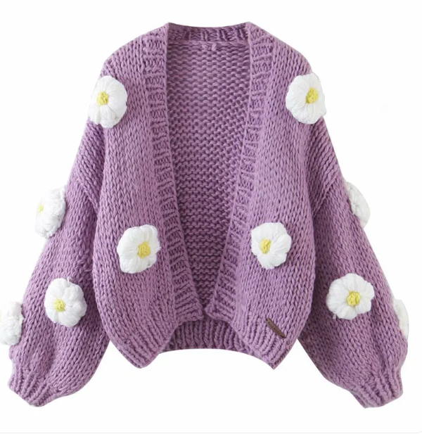 Artisan Crochet Fruit Cardigan