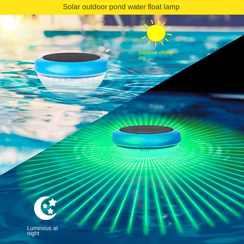 Solar RGB Floating Pool Light
