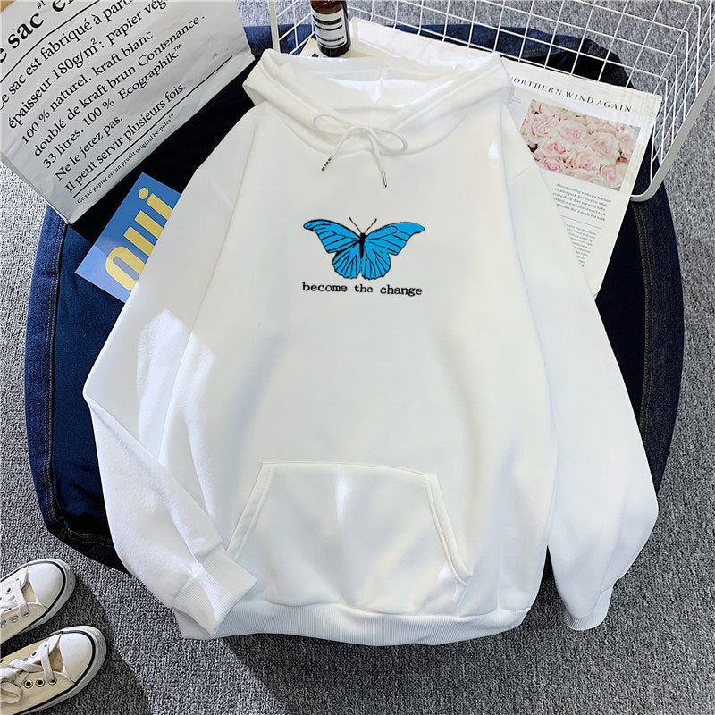 Butterfly Loose Fall-Winter Pullover