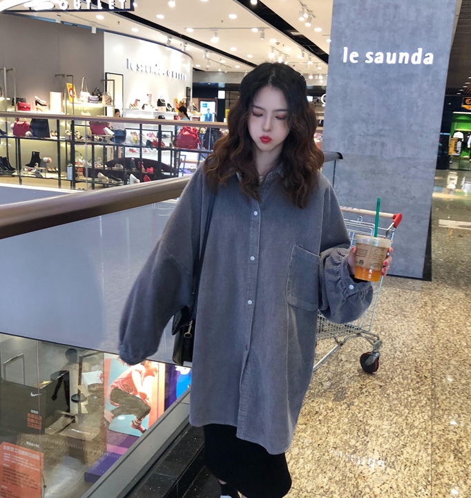 Corduroy Cotton Cardigan