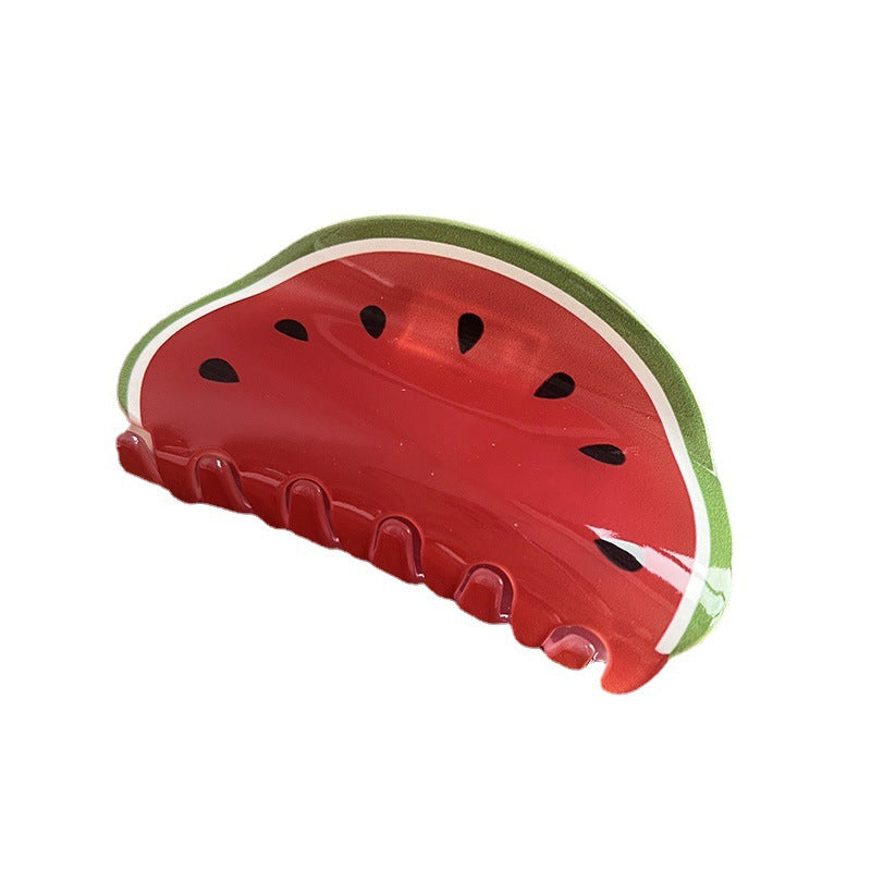 Fruit Motif Acrylic Hair Claw