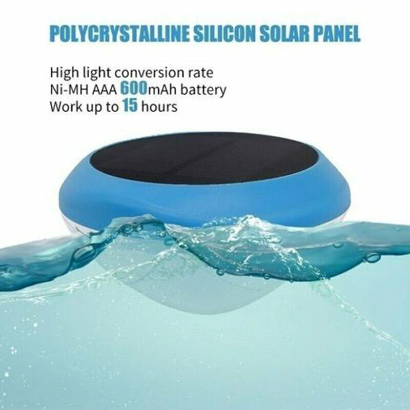 Solar RGB Floating Pool Light