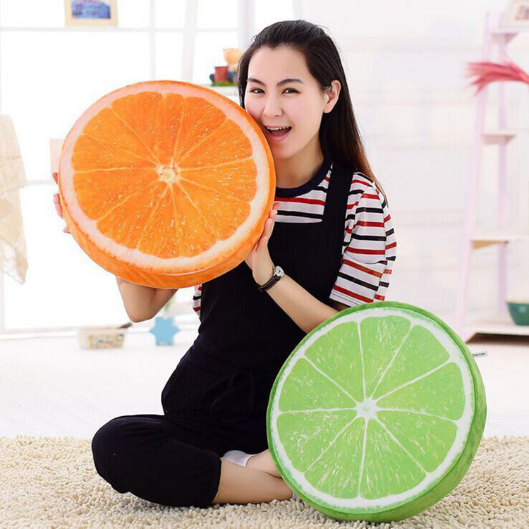 3D Delightful Fruit Cushion