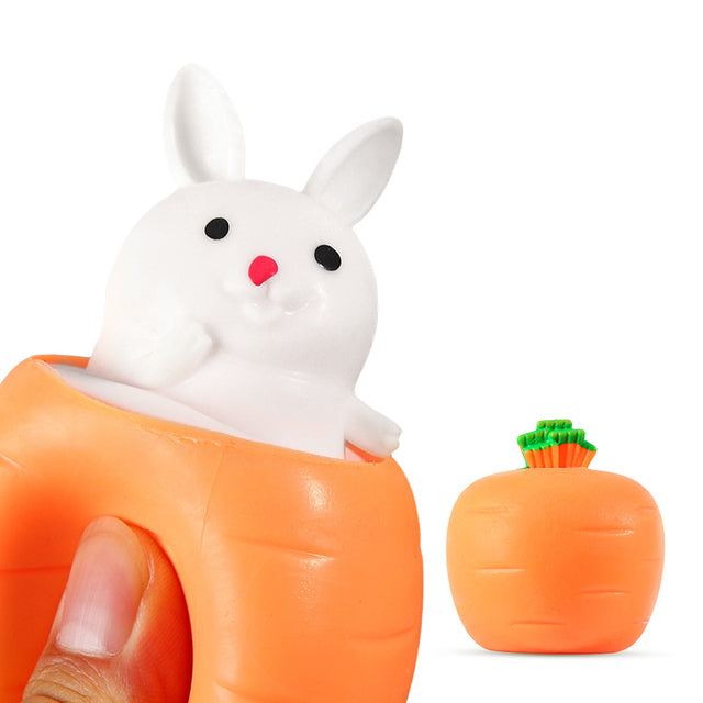 Charming Bunny Carrot Fidget Toy