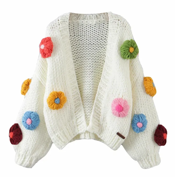 Artisan Crochet Fruit Cardigan