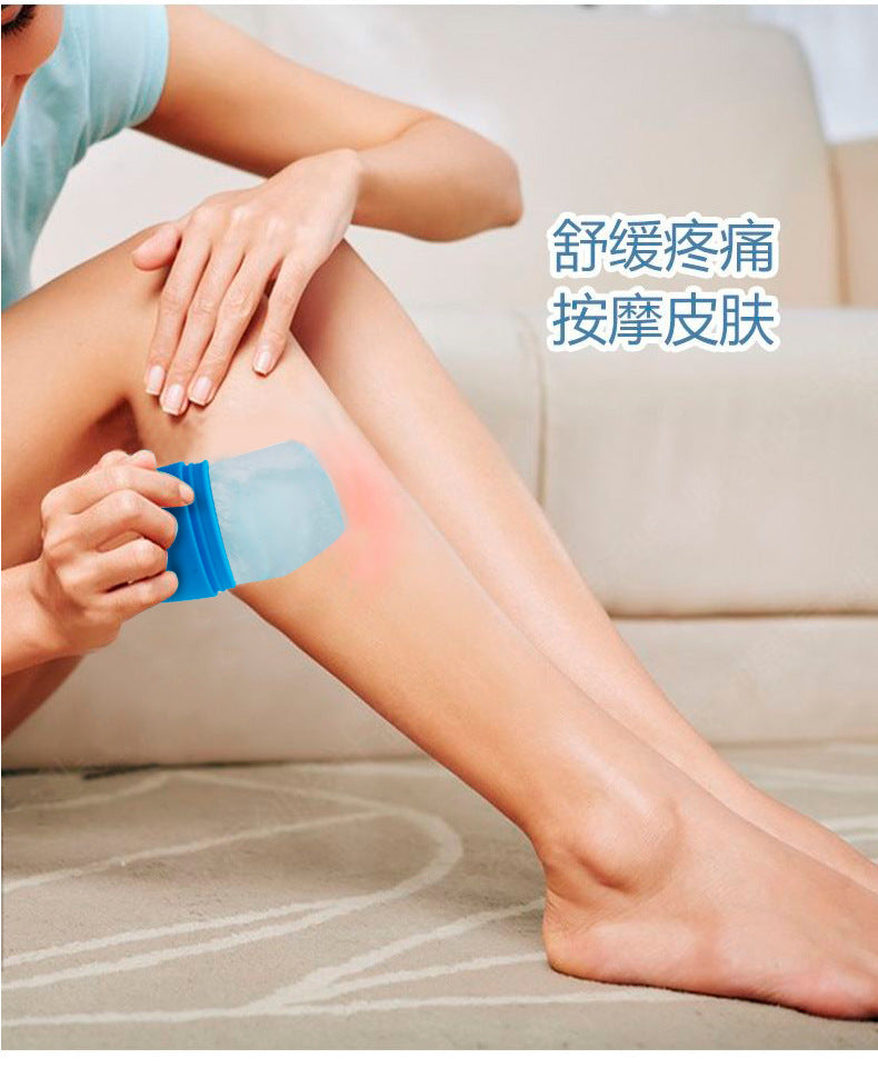 Silicone Ice Roller Facial Massage Tool – Portable Cooling Ice Tray