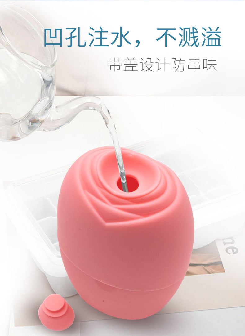 Silicone Ice Roller Facial Massage Tool – Portable Cooling Ice Tray