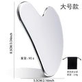 Stainless Steel Heart Gua Sha Scraping Plate – Face & Body Massage Tool