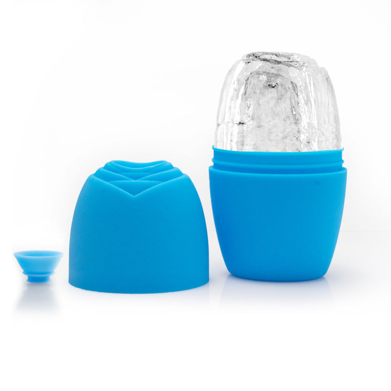 Silicone Ice Roller Facial Massage Tool – Portable Cooling Ice Tray
