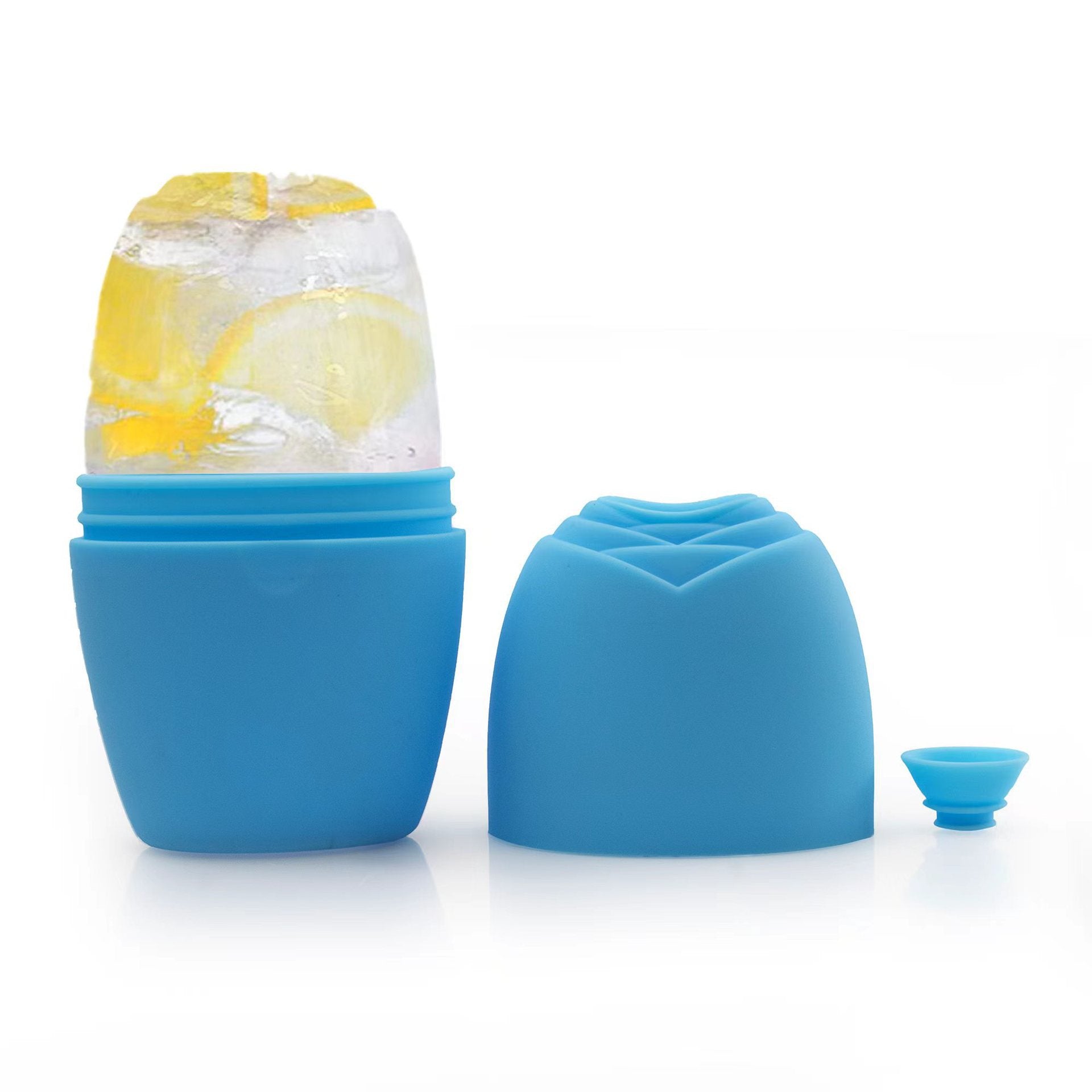 Silicone Ice Roller Facial Massage Tool – Portable Cooling Ice Tray