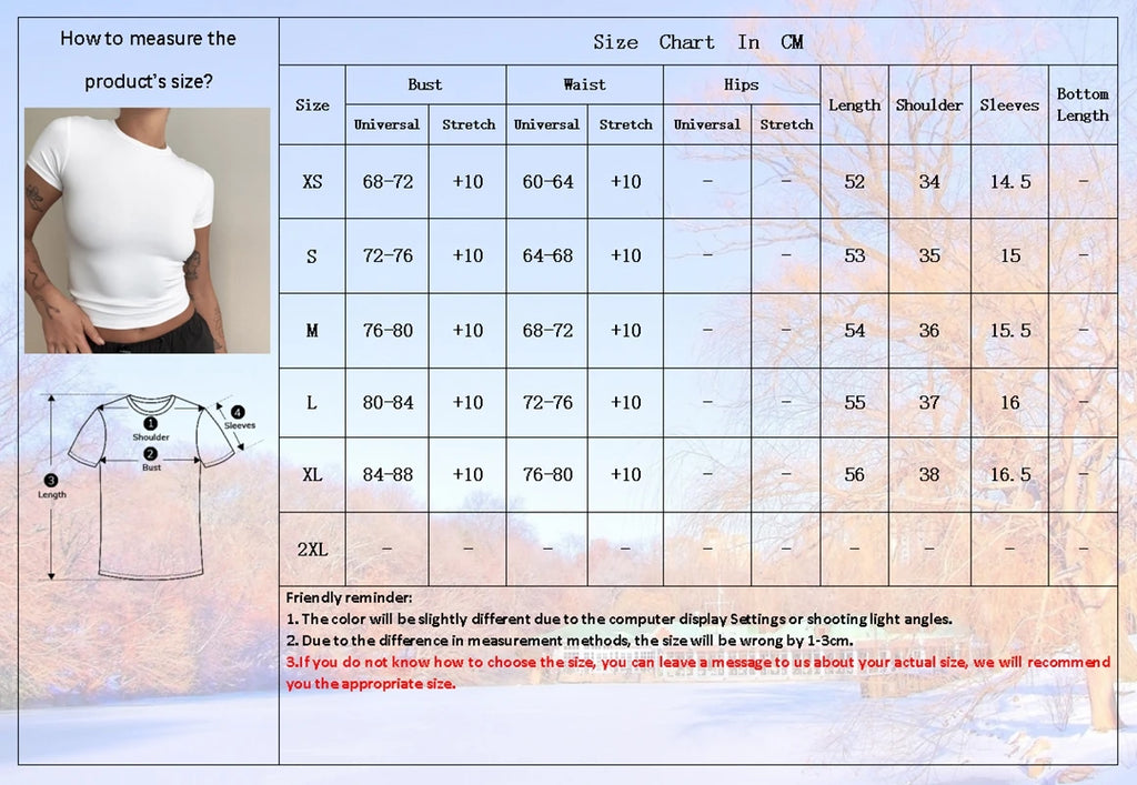 Women's Slim Fit Knit T-Shirt – O-Neck Streetwear Tee