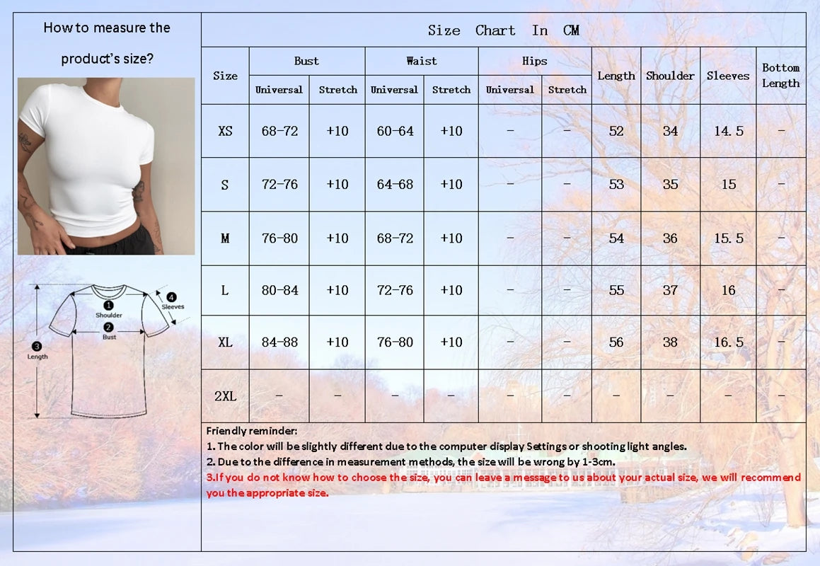 Women's Slim Fit Knit T-Shirt – O-Neck Streetwear Tee