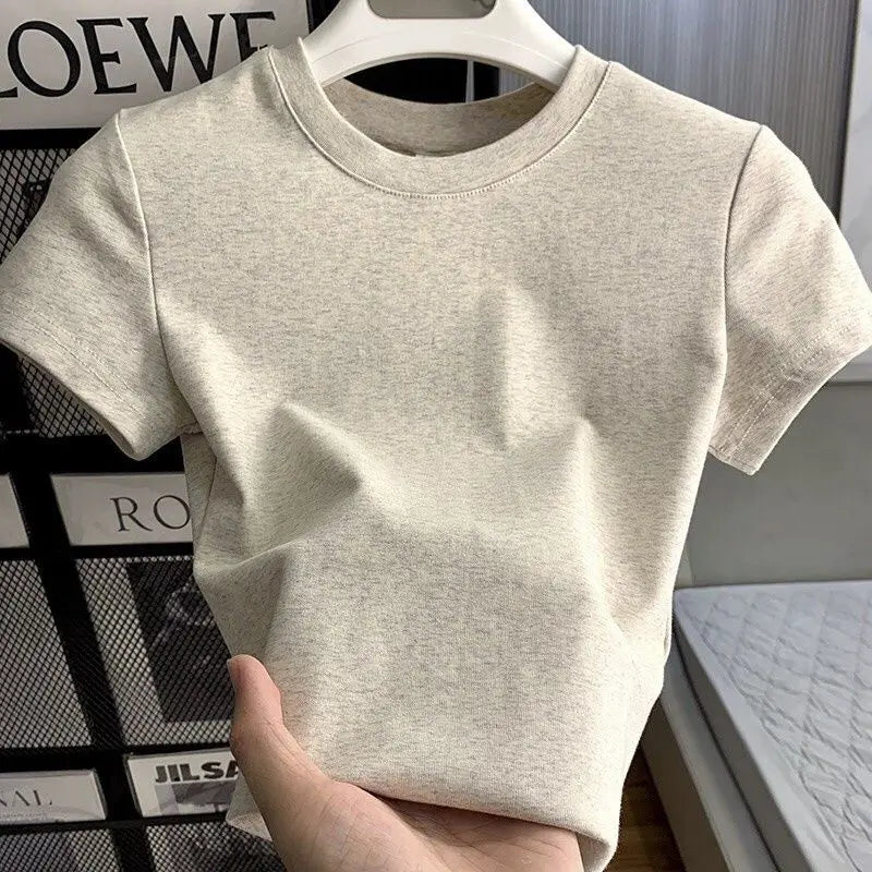 Women's Short Sleeve T-Shirt – Casual Slim Fit Summer Top
