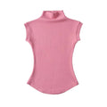 Women's Slim Turtleneck Sleeveless Top – Streetwear Basics