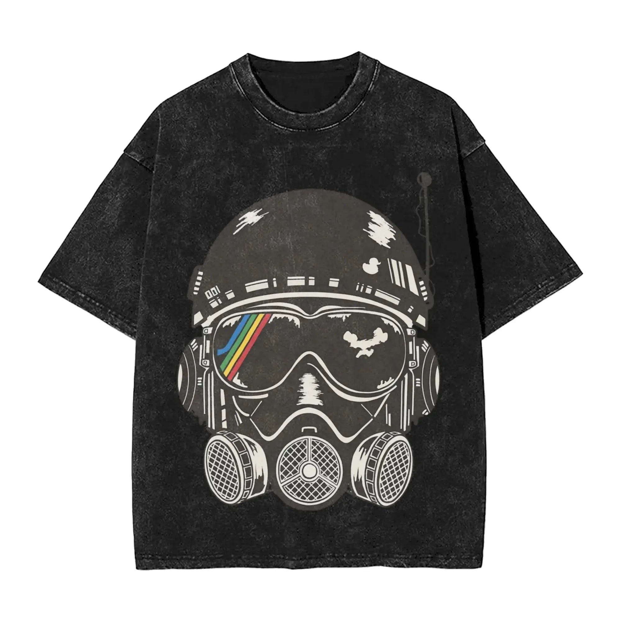 New Arc Raiders Game Peripherals Graphic Print T-Shirts Men Women Retro Washed Cotton Tees Loose Oversized Unisex Fashion Tops