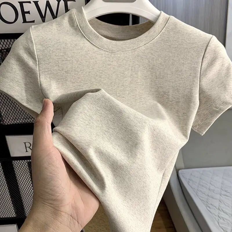 Women's Short Sleeve T-Shirt – Casual Slim Fit Summer Top