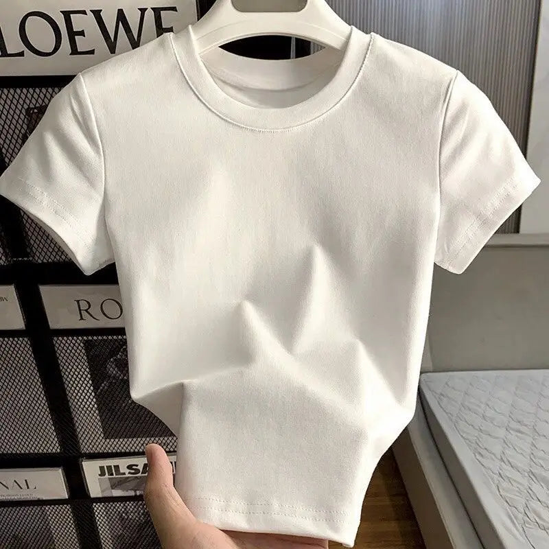 Women's Short Sleeve T-Shirt – Casual Slim Fit Summer Top