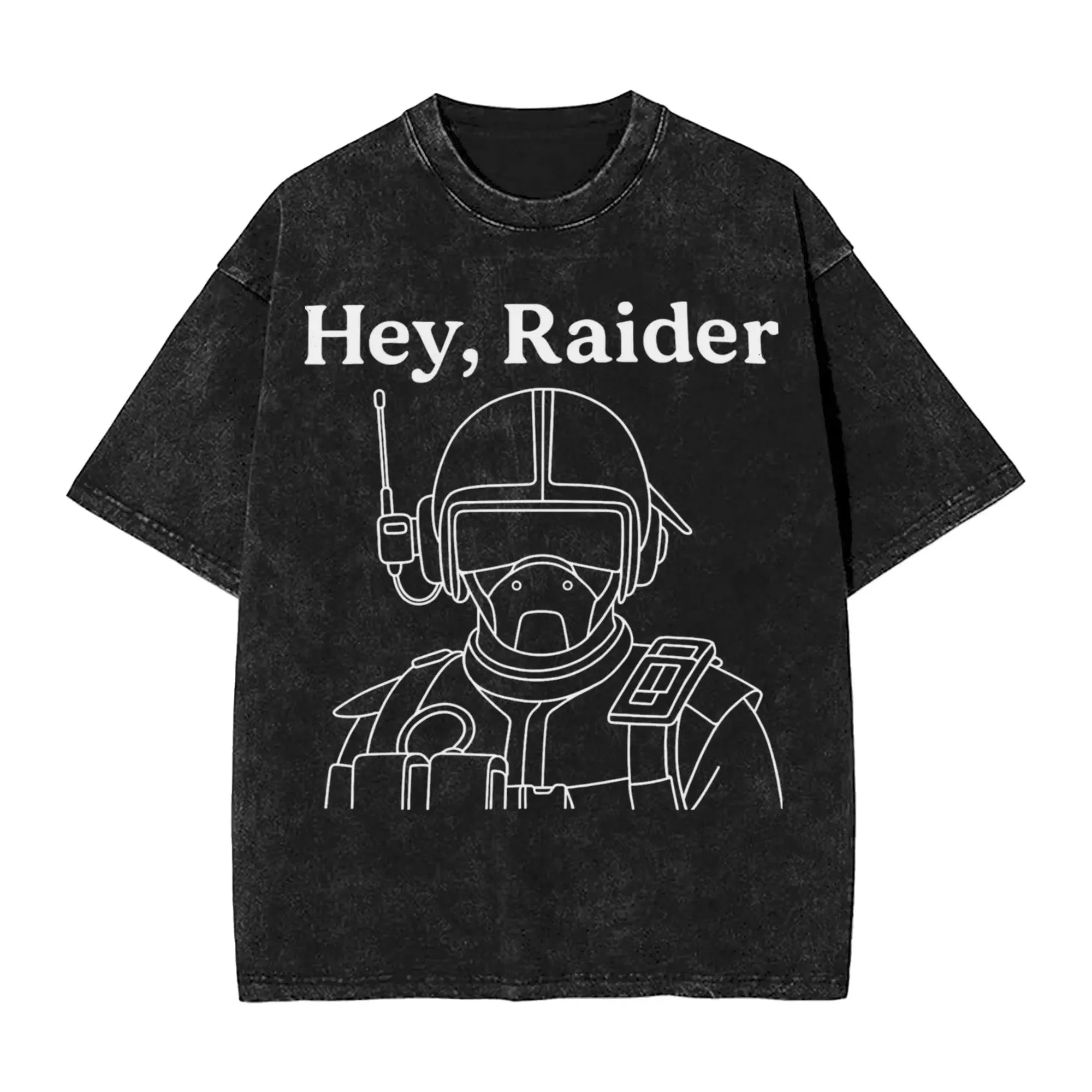 New Arc Raiders Game Peripherals Graphic Print T-Shirts Men Women Retro Washed Cotton Tees Loose Oversized Unisex Fashion Tops