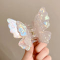 Fairy Butterfly Hair Claw Clip – Acetate Shark Clip for Women & Girls
