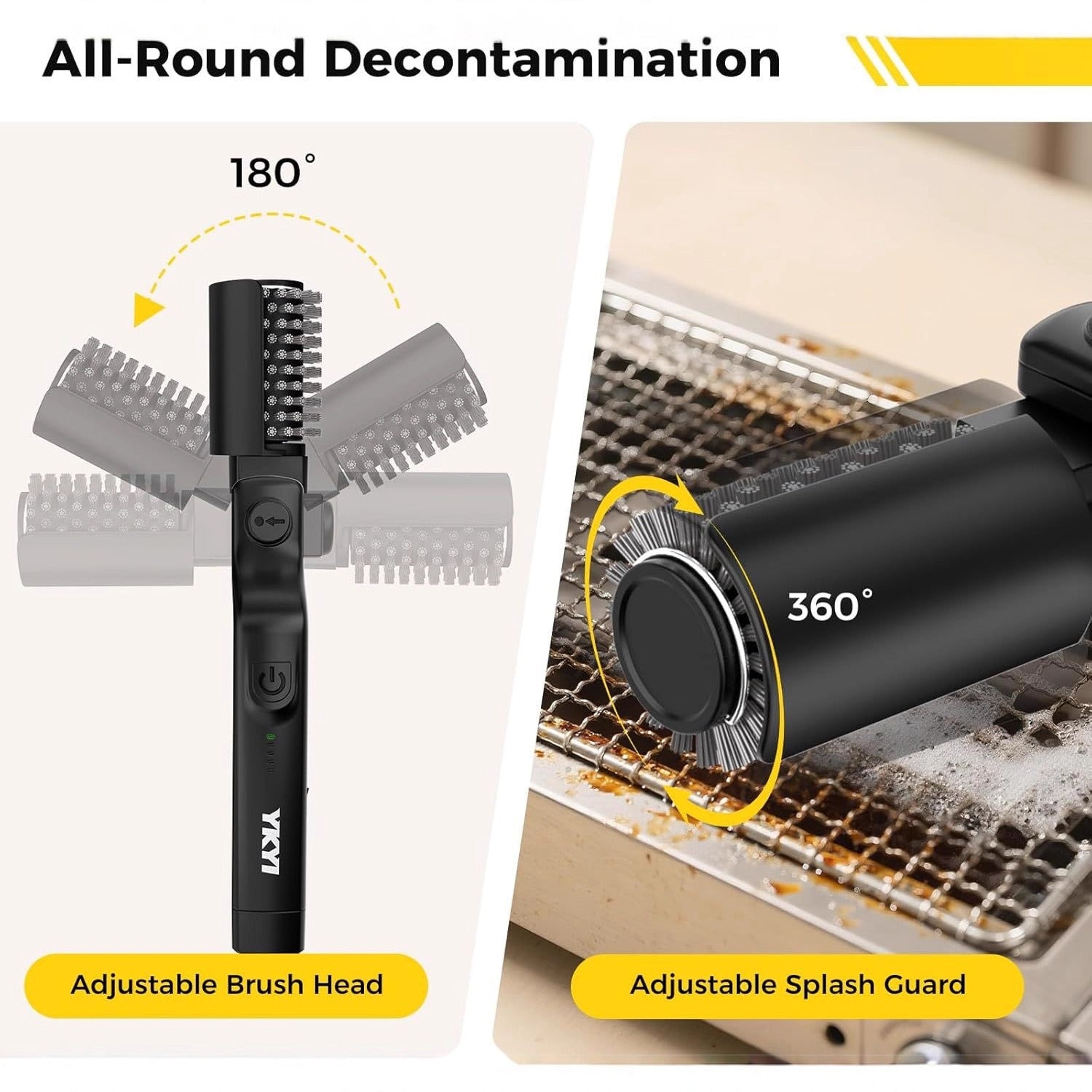 Electric Grill Brush Pro