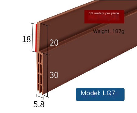 Self-Adhesive Door Insulator Strip