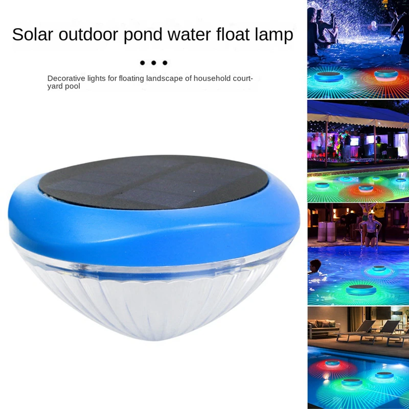 Solar RGB Floating Pool Light