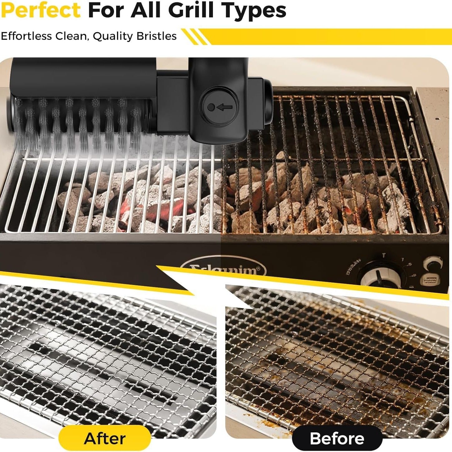 Electric Grill Brush Pro