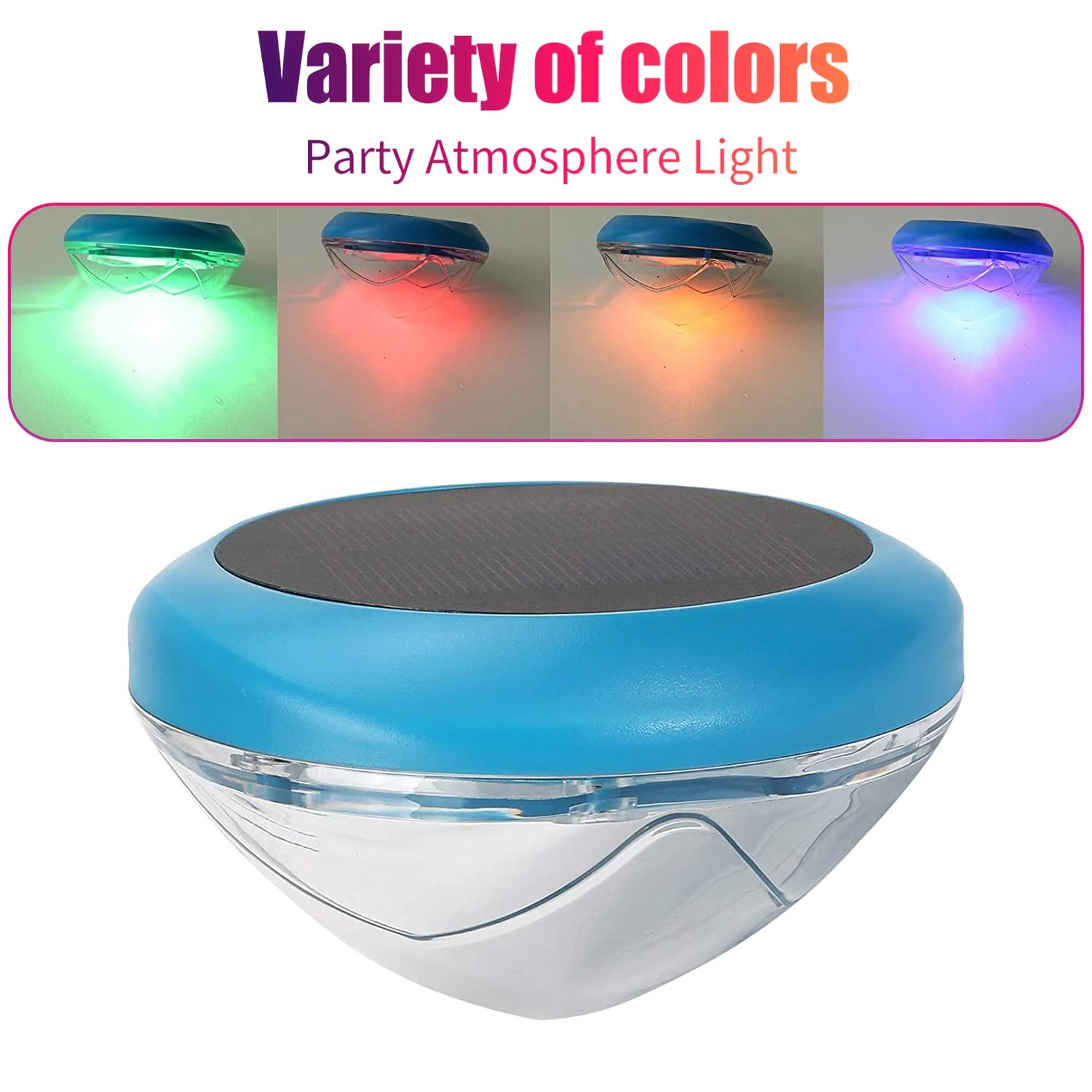 Solar RGB Floating Pool Light