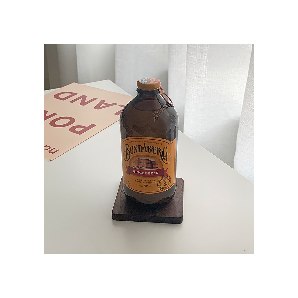 Natural Walnut Wooden Coaster